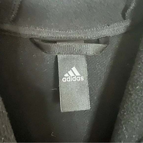 Adidas Glitter Logo Pullover Hoodie - Picture 3 of 6
